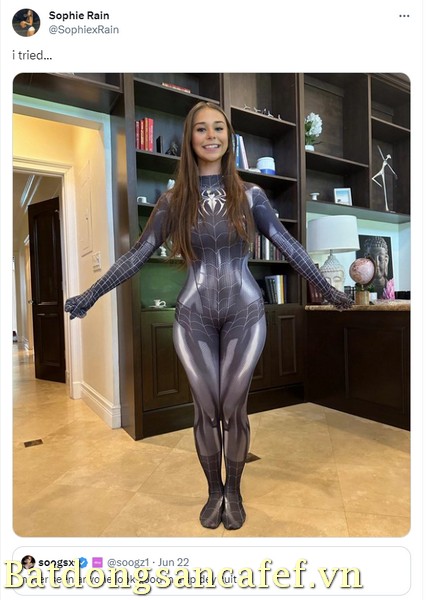 Sophie Rain Spiderman Video Viral On Twitter - Bat Dong San Cafe
